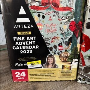 Fine Art Advent Calendar 2023 - Festive Multi-Color